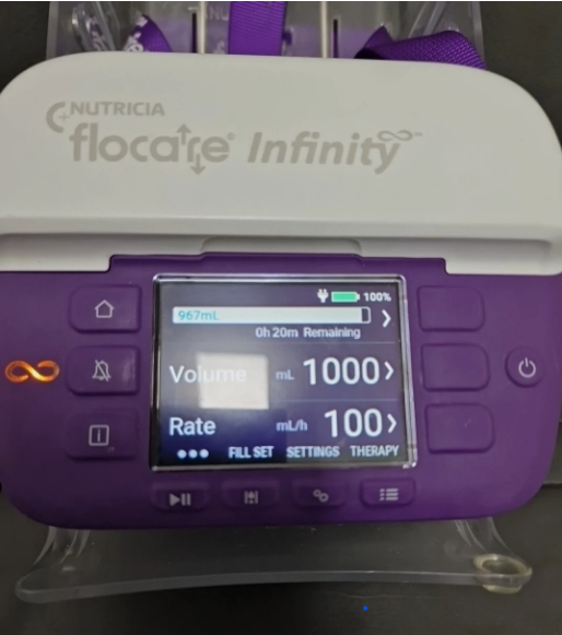 Nutricia Flocare Infinity III Enteral Feeding Pump with a Charger - Image 4