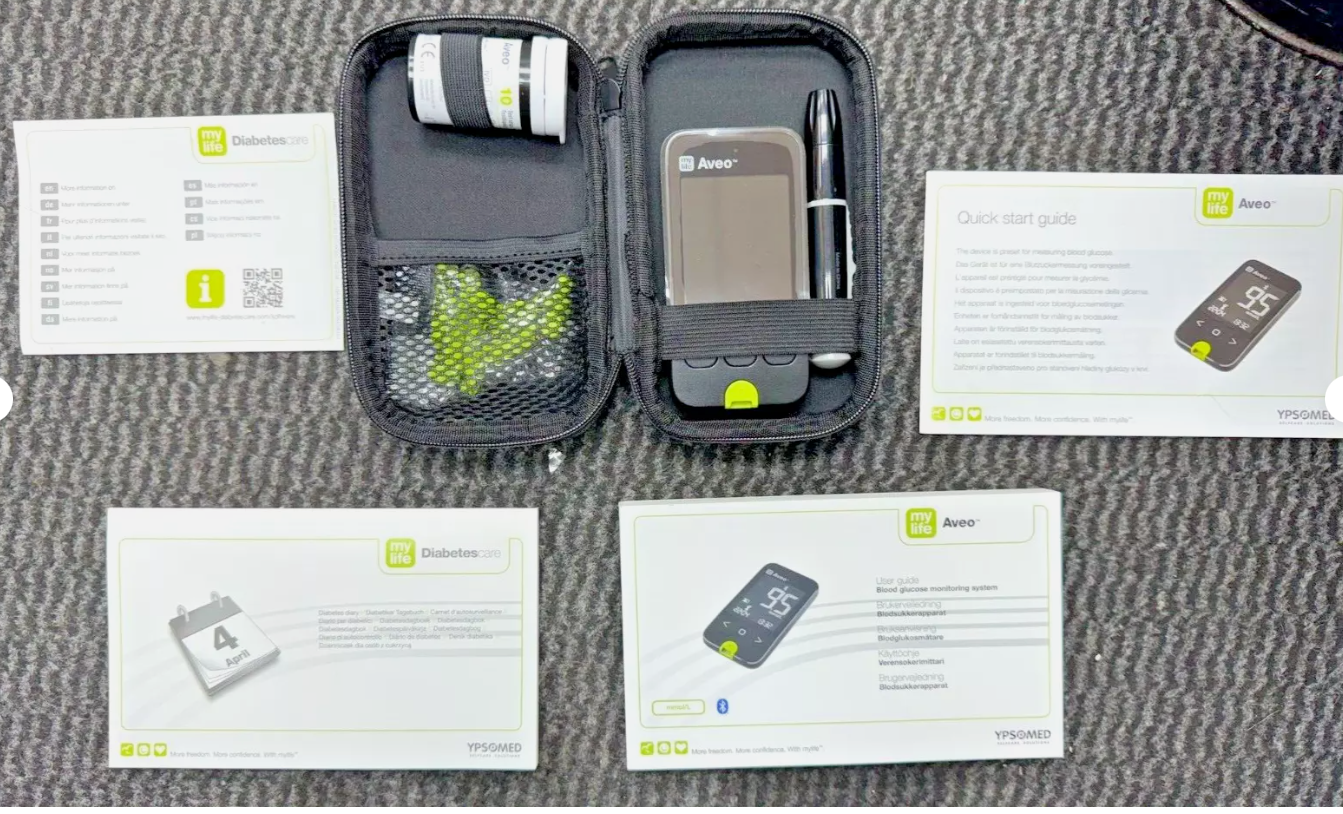 YPSOMED my life Aveo Blood Sugar Monitor