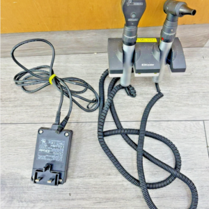 Keeler corded set of Ophthalmoscope and Otoscope for wall mounted