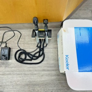 Keeler corded set of Ophthalmoscope and Otoscope for wall mounted