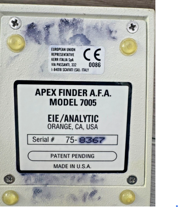 EIE Analytic Technology - Apex Finder A.F.A. - Model 7005 - Image 4