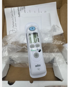 Welch Allyn Braun ThermoScan PRO 6000 With Probe Cradle, Covers & Batteries
