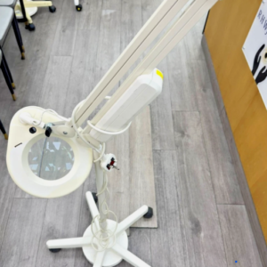 5X Magnifier Lamp Floor Standing Magnifying Light Adjustable Wheels