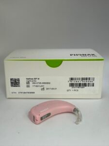 Phonak Nathos SP W Behind-the-Ear (BTE) Hearing Aid – Light Pink