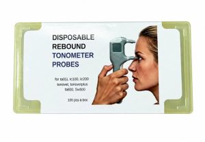 100 Disposable Rebound Tonometer Probes – Compatible with iC100, iC200 & TonoVet