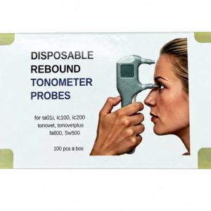 100 Disposable Rebound Tonometer Probes – Compatible with iC100, iC200 & TonoVet